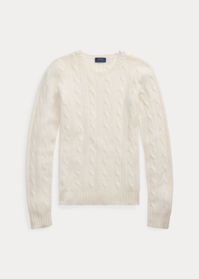 Women's Polo Ralph Lauren Cable-Knit Cashmere Sweater | 869712TVM